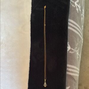 Elegant Gold Anchor Pendant Necklace